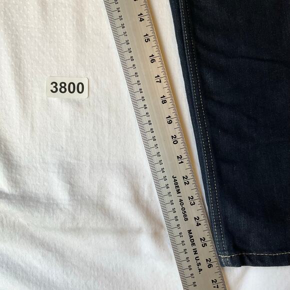 Levi’s Big Kid Jeans 511 size 12 REG W26 x L26 Dark Blue Mid Rise Slim Leg - Picture 4 of 11